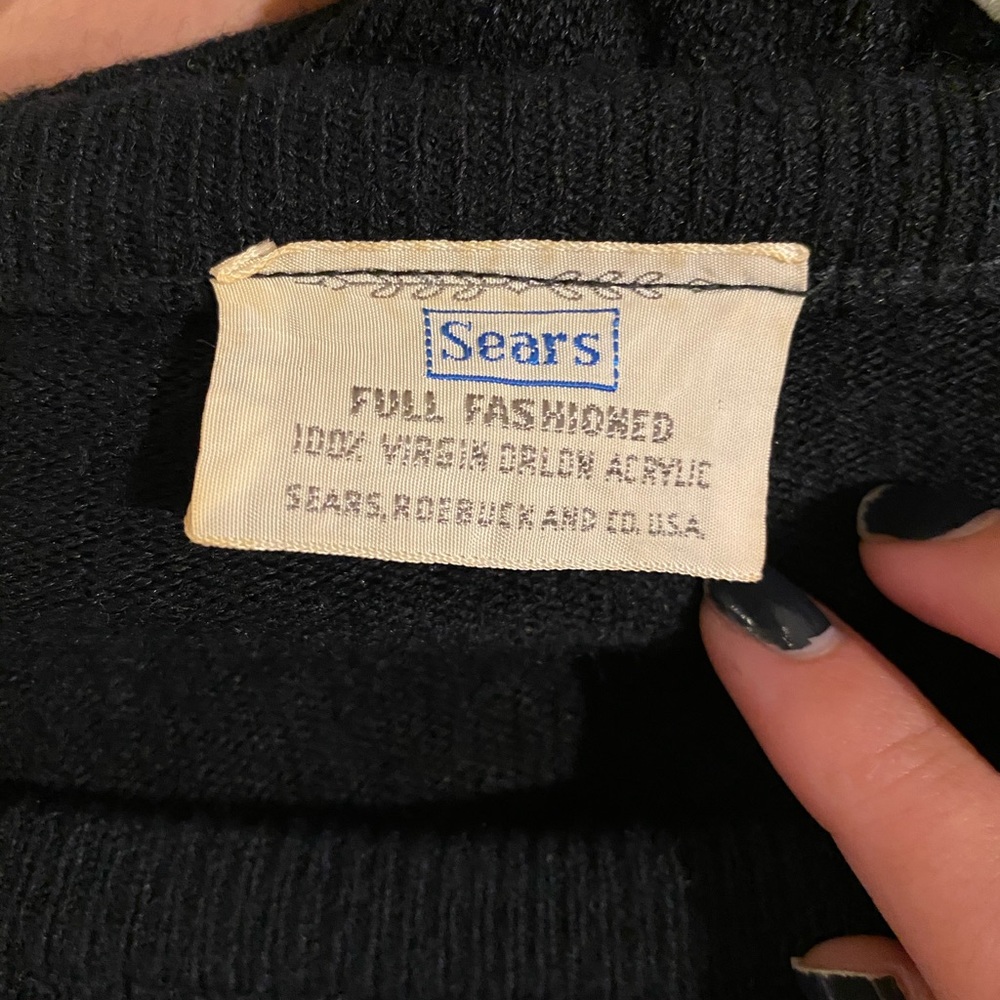 Vintage 1960s (?) Sears Sweater